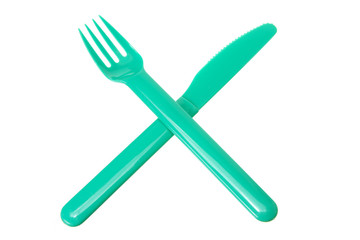 Plastic Fork and Knife