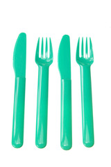 Plastic Fork and Knife