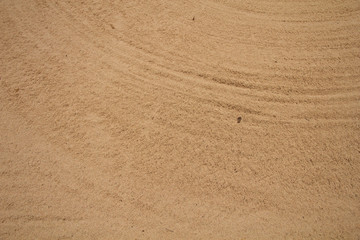 Fototapeta na wymiar texture , sand pit in golf land