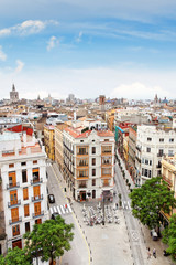 Fototapeta na wymiar Blick auf Walencja, Spanien