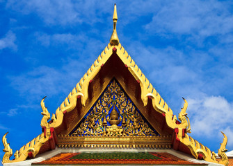 Marble Temple in Bangkok Thailand ( Wat Benjama )