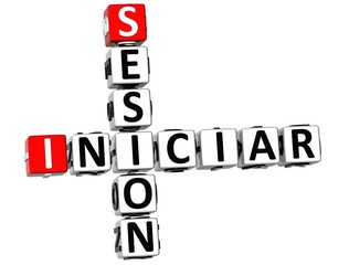 3D Iniciar Sesion Crossword