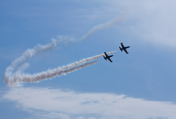 Airshow an exhibition MAKS in Russia