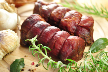 Schinken mit Rosmarin