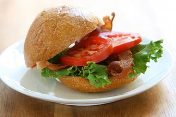 Bacon Lettuce Tomato Sandwich