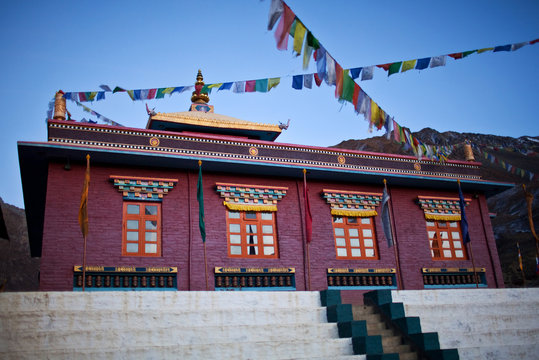 Buddhist monastery Tsechen Kunga Choeling Gumba