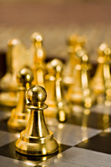 Il pedone dà inizio alla partita di scacchi © SCPixBit