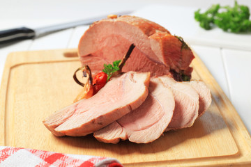 Roast pork