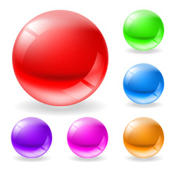 Glossy spheres