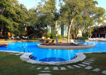 Swimming pool in the Lake Houses