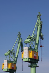 Verladekr&auml;ne in Bremerhaven