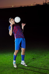 football player in action