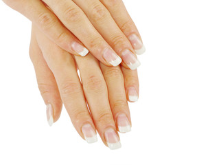 hands with manicure