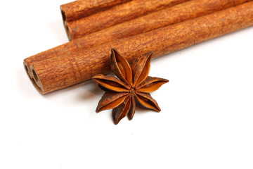 Anise and cinnamon