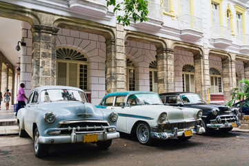 Havana, Cuba. Street scene.