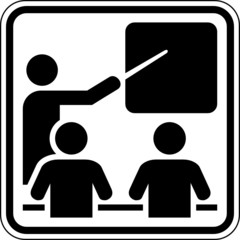 Rollstuhlfahrer schild