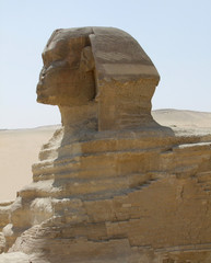 Fototapeta na wymiar Szczegóły Sphinx