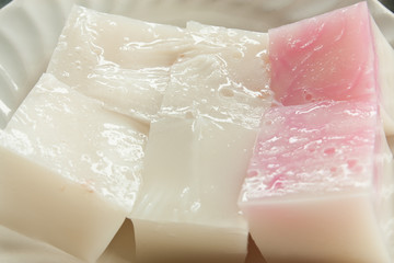 coconut milk pudding