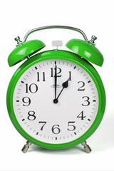 Wecker 1 Uhr / One a clock  - grün / green