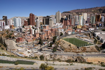 Obraz premium La Paz, Bolivia