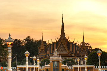 Grand palace, Cambodia.