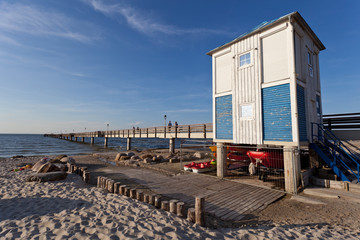 Obraz na płótnie Canvas Baltic sea beach