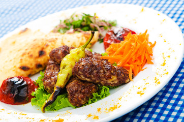 Meat balls served in the plate