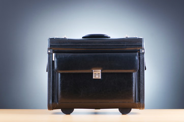 Business cases against gradient background