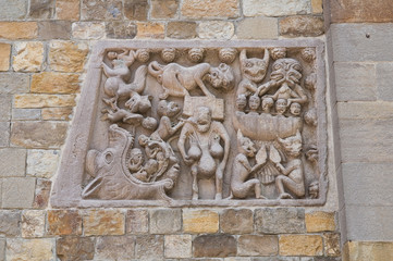 Parish church of Fornovo di Taro. Emilia-Romagna. Italy.