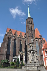 Fototapeta na wymiar Wrocław, Wrocław, Duch Święty Kościół
