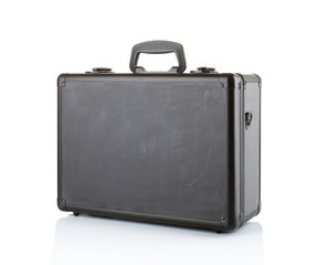 Black aluminum briefcase