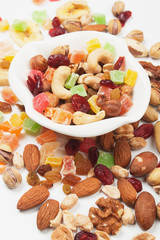 Nuts and dried fruit