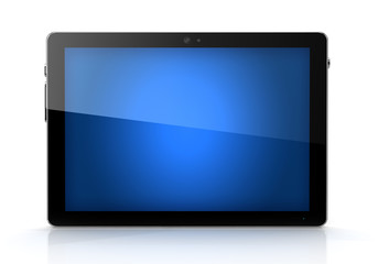 Blue screen digital pad isolated- own design