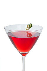 Red Martini Cocktail