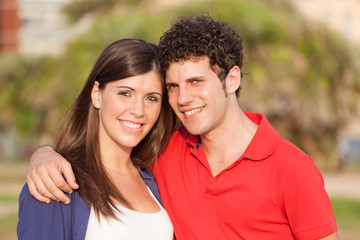 Fototapeta premium Happy Young Couple
