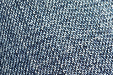 Stoffgewebe, blauer Stoff - Jeans