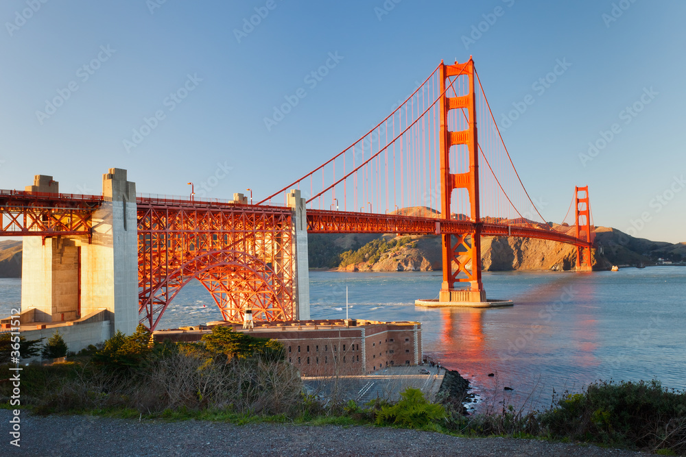 Sticker Golden Gate bridge