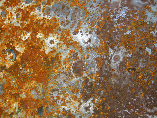 Rusty steel texture background