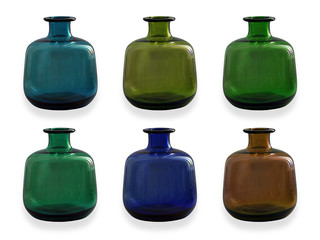 Glass bottle selection