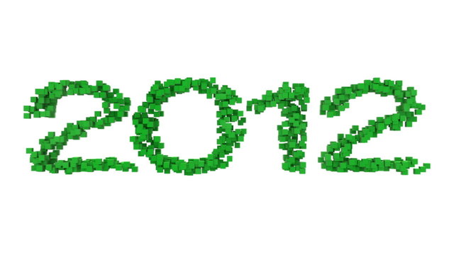 green cube change shape from 2011 to 2012