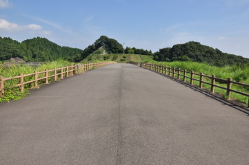 Fototapeta na wymiar Kanazawa podwójna wycieczka spacerem Rousseau drogowe