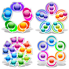 Set of vector design elements 31