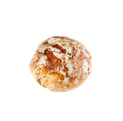 Slice of chocolate cream cake