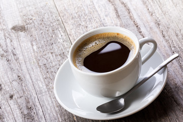 cup of black coffee