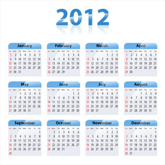 Calendar for 2012