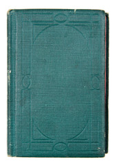 Old aqua blue book