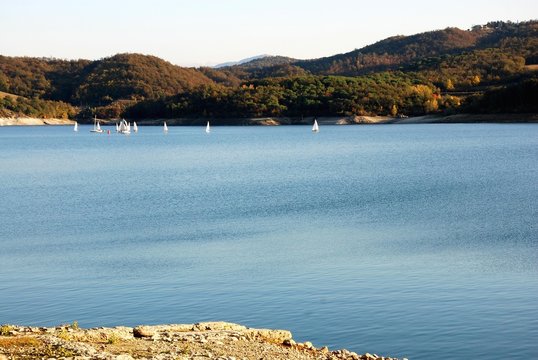 lago bilancino in toscana nei pressi di firenze