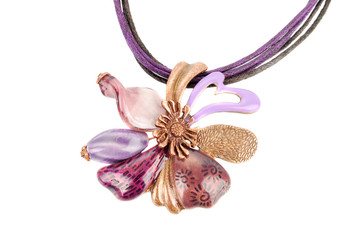 Luxury flower necklace