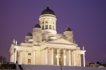 Lutheran Cathedral - winter morning