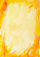 color strokes watercolor painting art